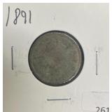 1891 LIBERTY V NICKEL