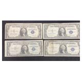 LOT OF (4) 1935 SILVER CERTIFICATES