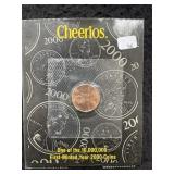2000 CHEERIOS LIMITED EDITION MILLENNIUM
