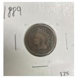 1889 INDIAN CENT