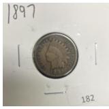 1897 INDIAN CENT