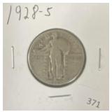 1928-S STANDING LIBERTY QUARTER