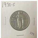 1930-S STANDING LIBERTY QUARTER