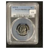 1975-S JEFFERSON NICKEL (PCGS PROOF