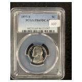 1977-S JEFFERSON NICKEL (PCGS PROOF