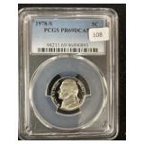 1978-S JEFFERSON NICKEL (PCGS PROOF