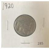 1920 BUFFALO NICKEL