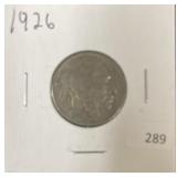 1926 BUFFALO NICKEL