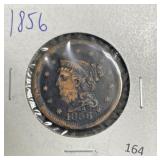 1856 LARGE CENT