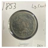 1853 LARGE CENT