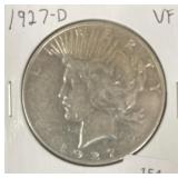 1927-D PEACE DOLLAR