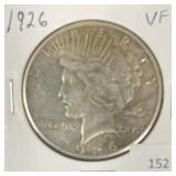 1926 PEACE DOLLAR