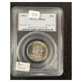 1952 SILVER WASHINGTON QUARTER (PCGS