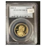 2003-S SACAGAWEA DOLLAR (PCGS PROOF 70