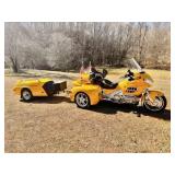 2005 HONDA GOLDWING TRIKE MOTORCYCLE W/TRAILER - 2005 HONDA GOLDWING TRIKE MOTORCYCLE W/TRAILER -