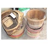 BASKETS, 1/2 BUSHEL, BUSHEL, STRAWBERRY BOXES BASKETS, 1/2 BUSHEL, BUSHEL, STRAWBERRY BOXES