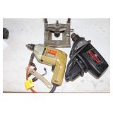CRAFTSMAN 1/2" DRILL W/B&D 3/8" DRILL & STAND CRAFTSMAN 1/2" DRILL W/B&D 3/8" DRILL & STAND