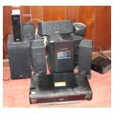 PANASONIC SURROUND SOUND, DVD PLAYER, PANASONIC SURROUND SOUND, DVD PLAYER,
