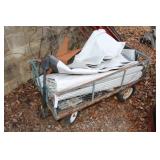 METAL PULL CART ONLY - TARPS GO TO OTHER METAL PULL CART ONLY - TARPS GO TO OTHER