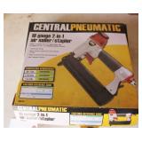 CENTRAL PNEUMATIC 18 GA AIR NAILER CENTRAL PNEUMATIC 18 GA AIR NAILER