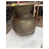 REDSKIN BRAND BRASS SPITOON REDSKIN BRAND BRASS SPITOON