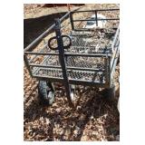 40 INCH METAL FOUR WHEEL PULL CART 40 INCH METAL FOUR WHEEL PULL CART