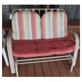 METAL PORCH SWING - 45 INCH METAL PORCH SWING - 45 INCH