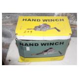 1 TON HAND WINCH 1 TON HAND WINCH