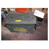 METAL AMMO CAN W/CHAINSAW SHARPENING FILES METAL AMMO CAN W/CHAINSAW SHARPENING FILES