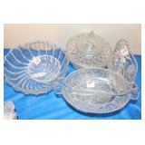 CANDY DISH BOWL - COVERED CANDY DISH CANDY DISH BOWL - COVERED CANDY DISH