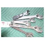 6 ADJUSTABLE WRENCHES 6 ADJUSTABLE WRENCHES