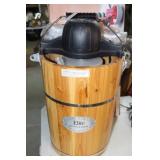 ELITE 6 QT ELECTRIC PINE ICE CREAM MAKER ELITE 6 QT ELECTRIC PINE ICE CREAM MAKER
