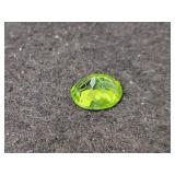 2.65 CT RICH GREEN PERIDOT - OVAL 2.65 CT RICH GREEN PERIDOT - OVAL