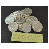 (20) 1968 KENNEDY HALF DOLLARS - 40% (20) 1968 KENNEDY HALF DOLLARS - 40%