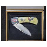 FOWL PLAY SINGLE BLADE FOLDING KNIFE IN BOX - FOWL PLAY SINGLE BLADE FOLDING KNIFE IN BOX -