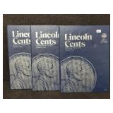 (3) LINCOLN CENT BOOKS: 1941-1974, 2-STARTS 1975 - (3) LINCOLN CENT BOOKS: 1941-1974, 2-STARTS 1975 -