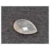 11.30 CT ROSE PINK QUARTZ - PEAR CHECKERED CUT 11.30 CT ROSE PINK QUARTZ - PEAR CHECKERED CUT
