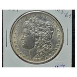 1889 MORGAN SILVER DOLLAR 1889 MORGAN SILVER DOLLAR