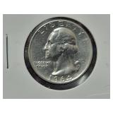 1964 UNC WASHINGTON QUARTER 1964 UNC WASHINGTON QUARTER