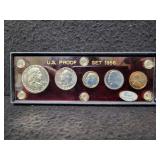 1956 U.S. PROOF SET IN CAPITAL HOLDER 1956 U.S. PROOF SET IN CAPITAL HOLDER