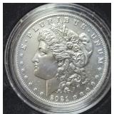 2021-CC MORGAN SILVER DOLLAR W/BOX & COA 2021-CC MORGAN SILVER DOLLAR W/BOX & COA