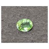 8.12 CT GREEN URUQUAY AMETHYST - OVAL 8.12 CT GREEN URUQUAY AMETHYST - OVAL