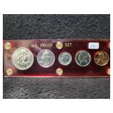 1957 U.S. PROOF SET IN CAPITAL HOLDER 1957 U.S. PROOF SET IN CAPITAL HOLDER