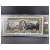 VIETNAM HOMECOMING $2 FEDERAL RESERVE NOTE VIETNAM HOMECOMING $2 FEDERAL RESERVE NOTE