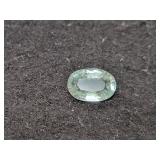 2.07 CT LIGHT GREEN MOZAMBIQUE TOURMALINE - 2.07 CT LIGHT GREEN MOZAMBIQUE TOURMALINE -