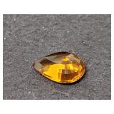 22.16 CT GOLDEN ORANGE CITRINE - PEAR 22.16 CT GOLDEN ORANGE CITRINE - PEAR