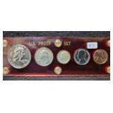 1958 U.S. PROOF SET IN CAPITAL HOLDER 1958 U.S. PROOF SET IN CAPITAL HOLDER