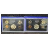 1969 AND 1970 U.S. PROOF SETS 1969 AND 1970 U.S. PROOF SETS