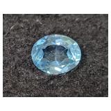 3.45 CT BLUE TOPAZ - SINGLE LOOSE STONE 3.45 CT BLUE TOPAZ - SINGLE LOOSE STONE