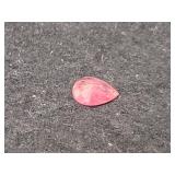 1.64 CT PADPARADSCHA AFRICA SAPPHIRE - PEAR 1.64 CT PADPARADSCHA AFRICA SAPPHIRE - PEAR